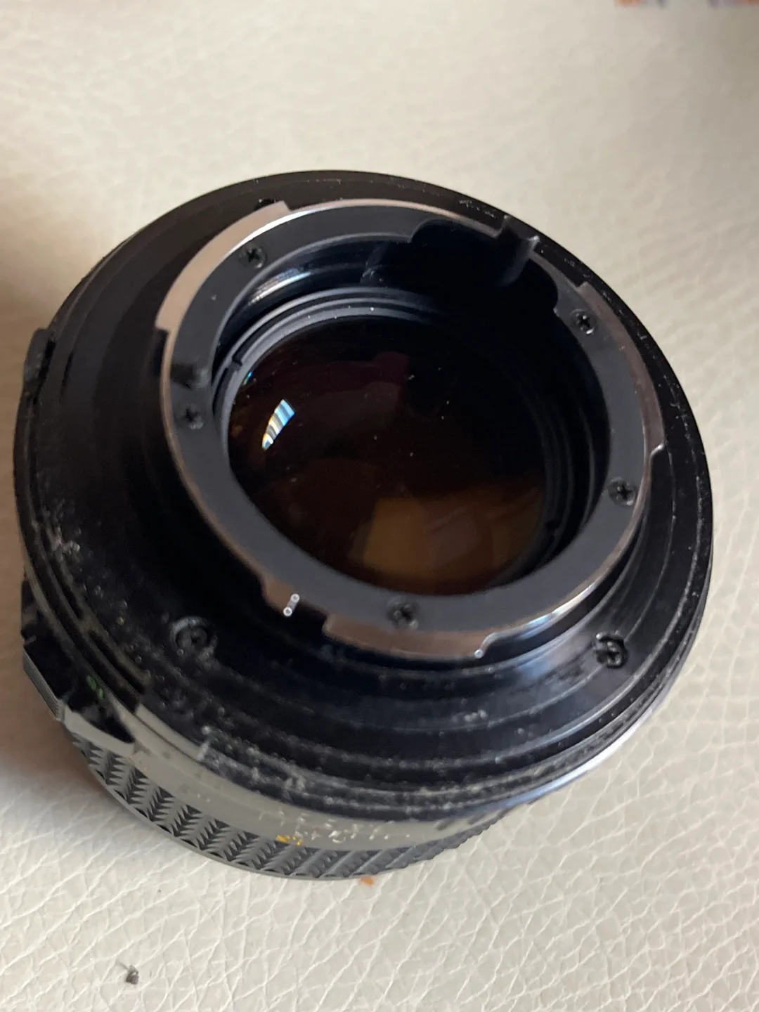 Minolta MD 50mm 1:1.4 Camera Lens image indicator(3)