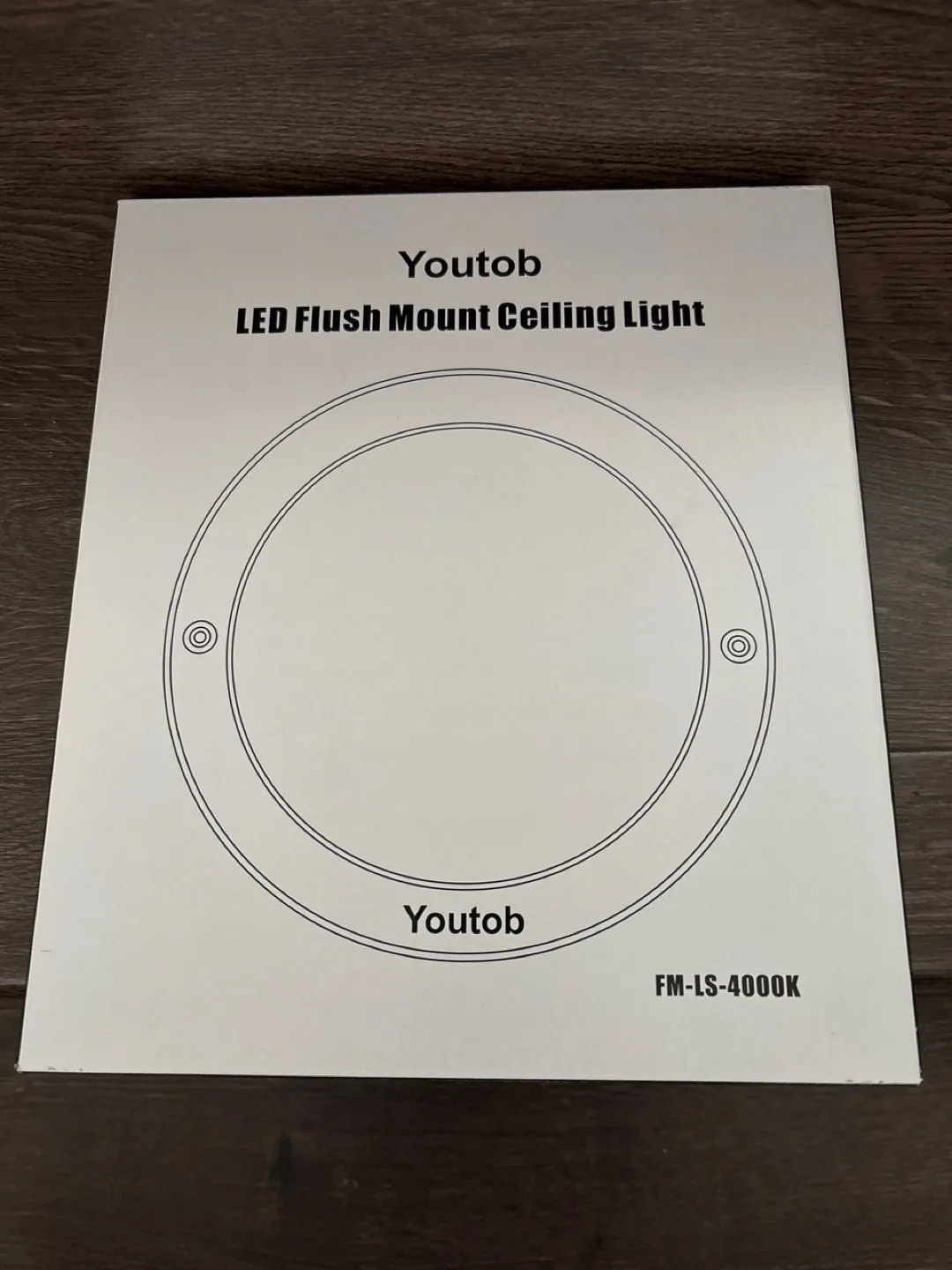 Youtob LED Flush Mount Ceiling Light - New in Box! image indicator(4)
