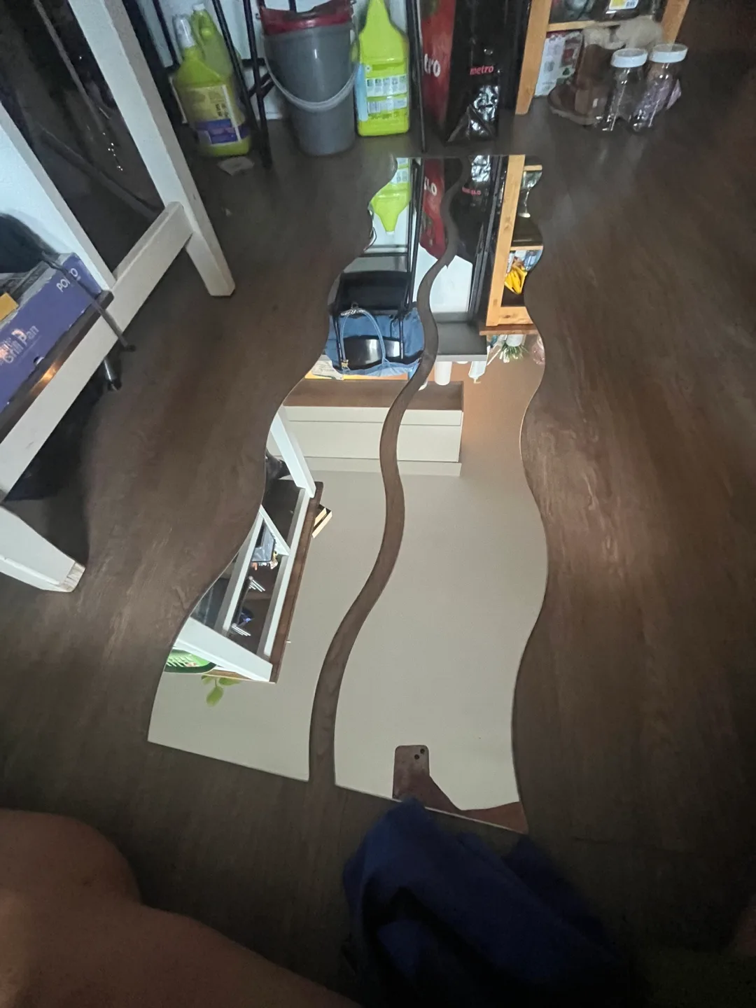 IKEA Krabb Wavy Mirror image indicator(3)