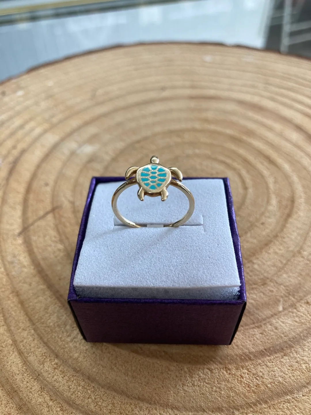Real Gold 14k Turtle Ring - Joyeria La Guerrerense thumbnail