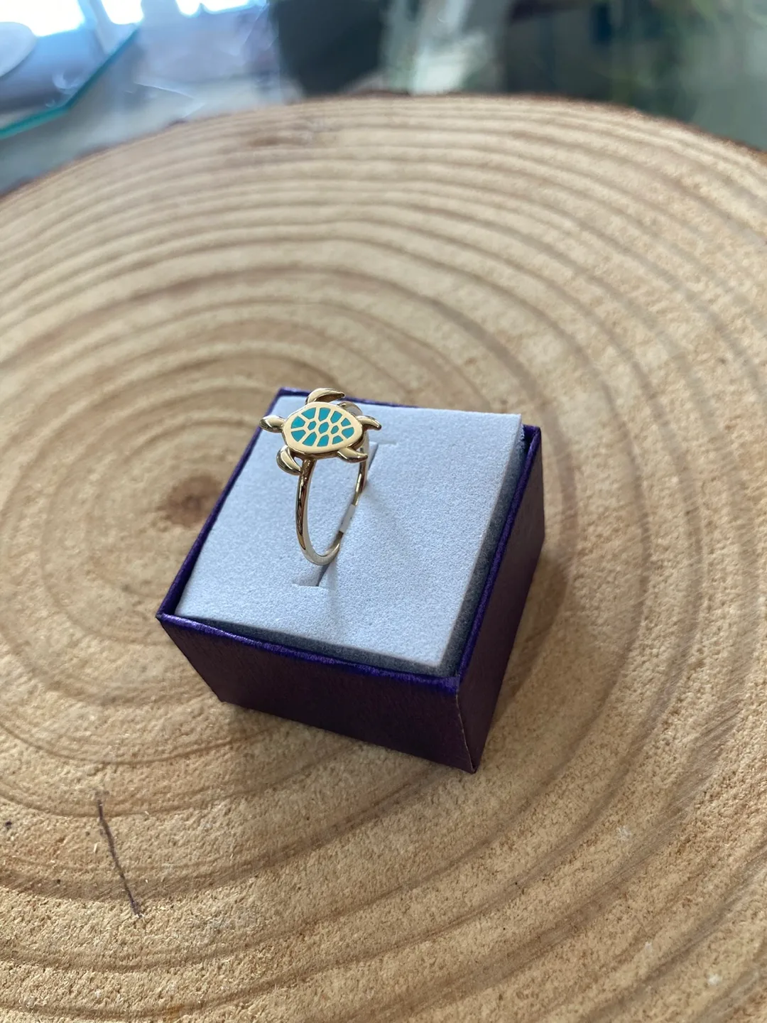 Real Gold 14k Turtle Ring - Joyeria La Guerrerense image indicator(3)