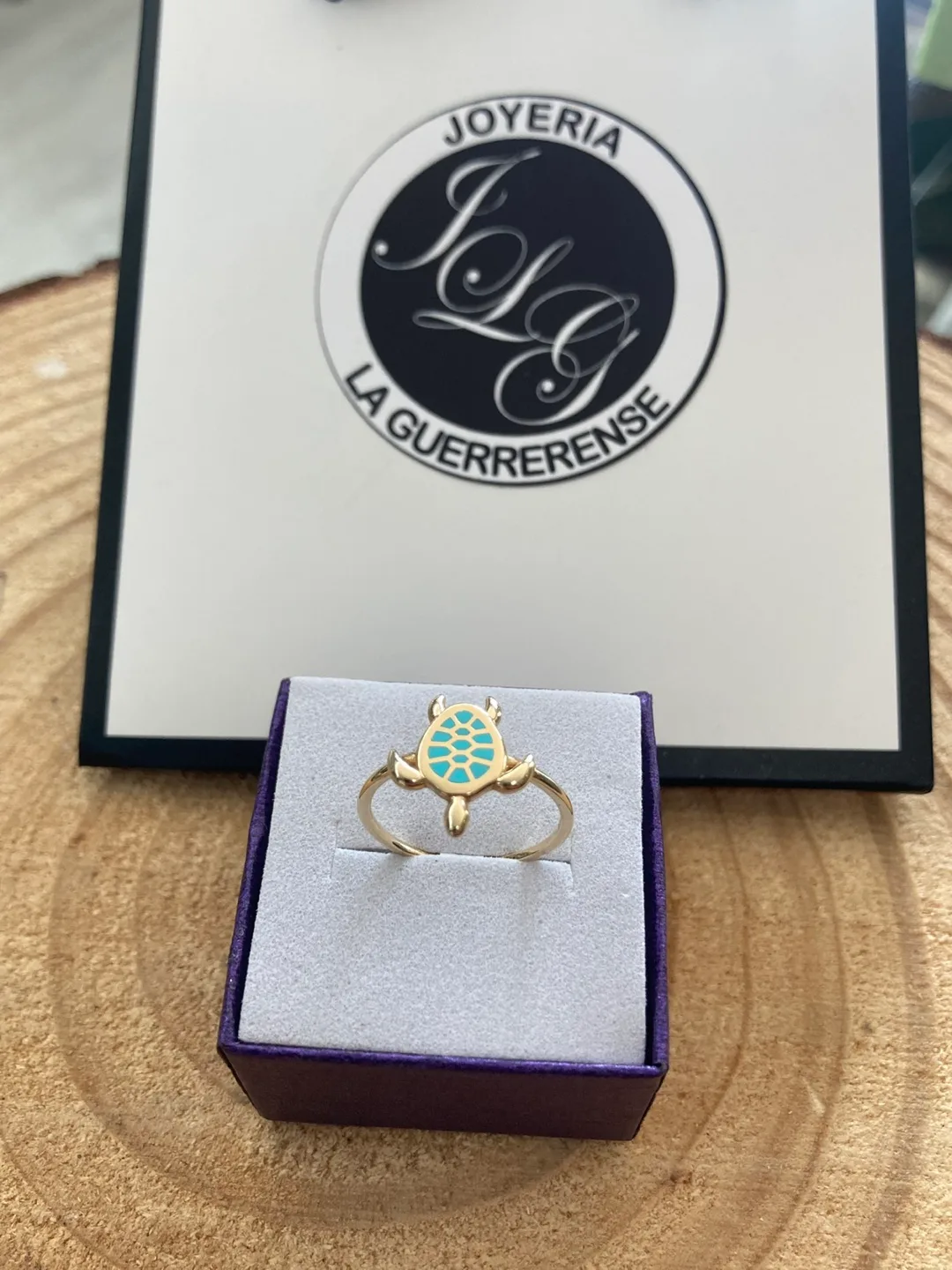 Real Gold 14k Turtle Ring - Joyeria La Guerrerense image indicator(5)