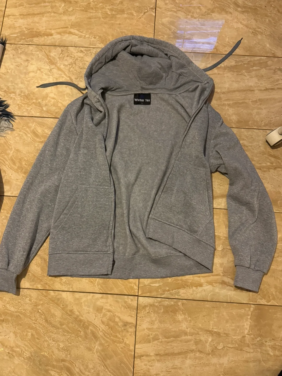 Winter Tex Gray Hoodie thumbnail