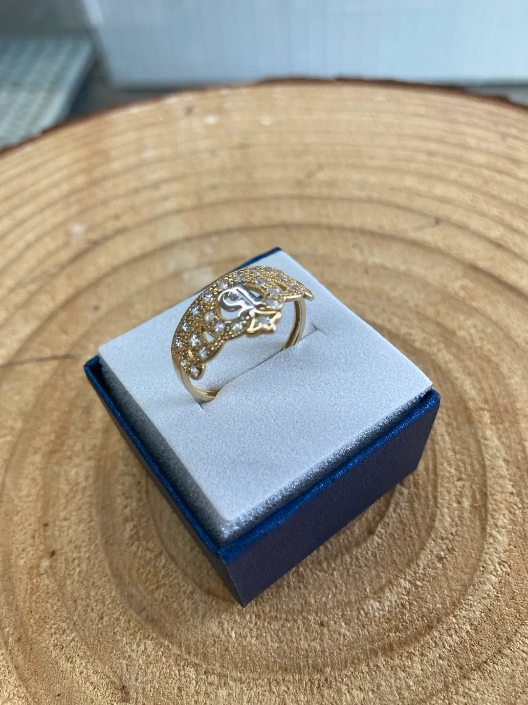 Joyería La Guerrerense 15 Crown real gold 14k Ring thumbnail