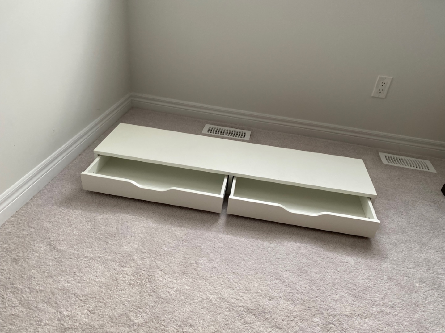 IKEA’s EKBY ALEX Shelf with drawers, white - photo 2