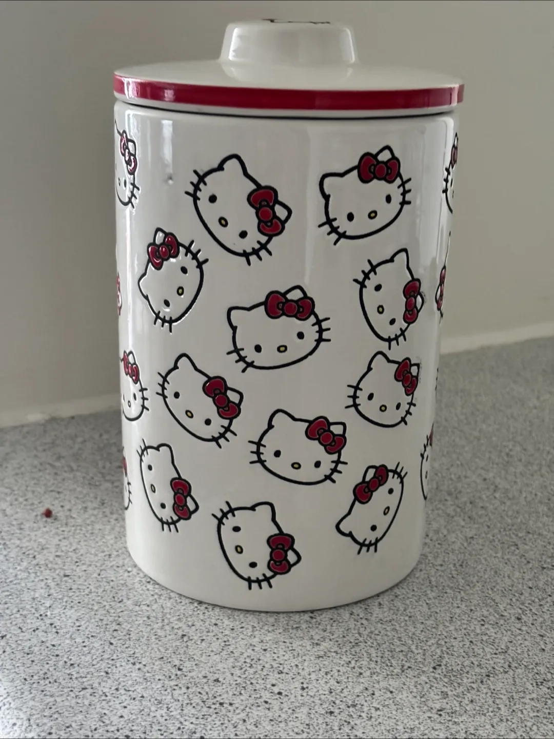 Hello Kitty Ceramic Cookie Jar thumbnail