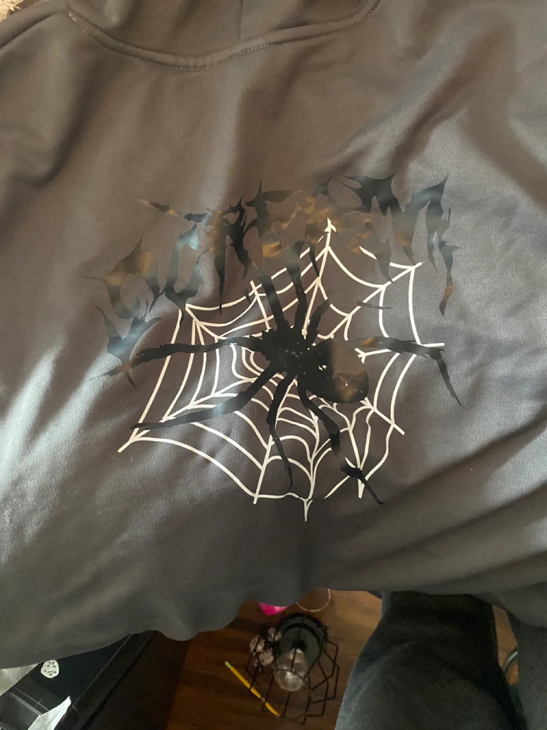Shein Spider Hoodie - Size XL thumbnail