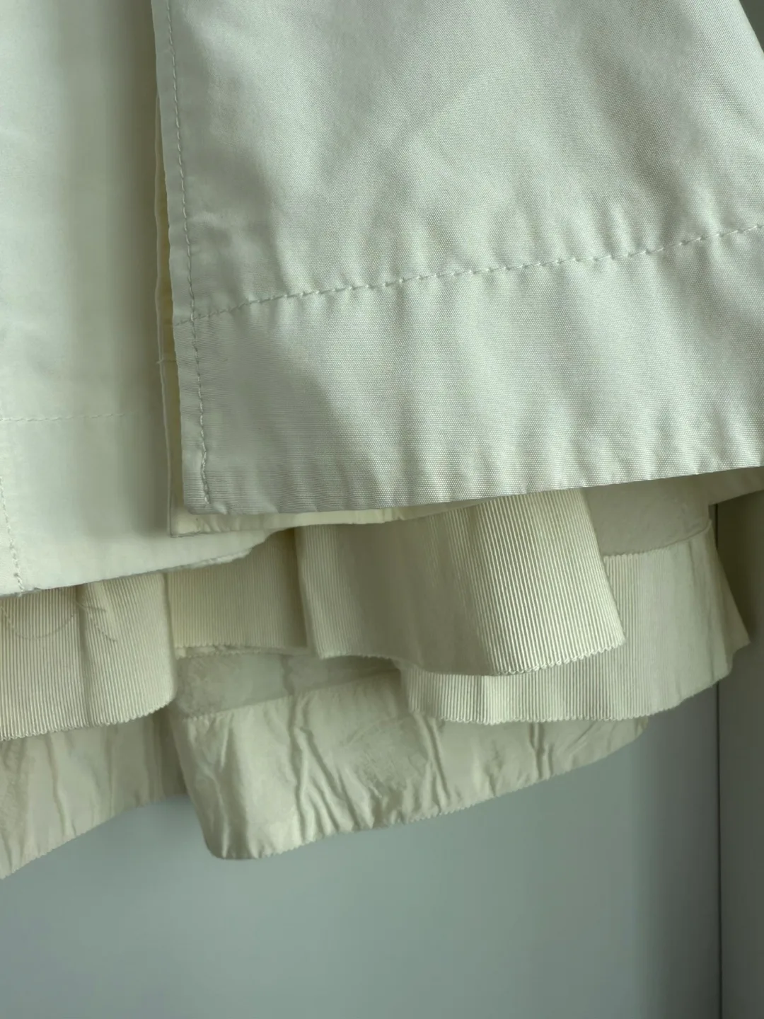 Moncler White Skirt - Size 40 image indicator(4)