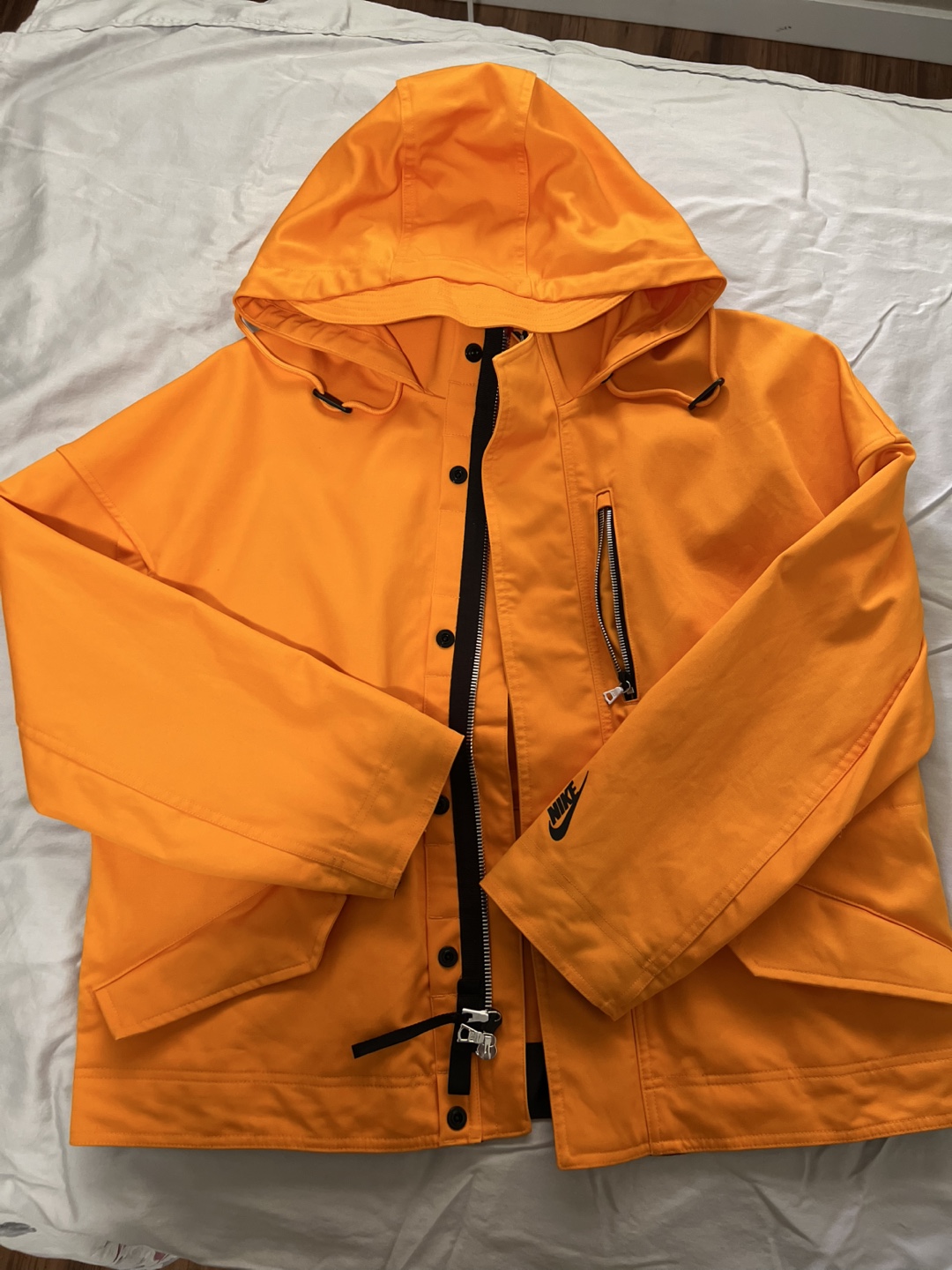 Nike Orange Jacket Size M - photo 3