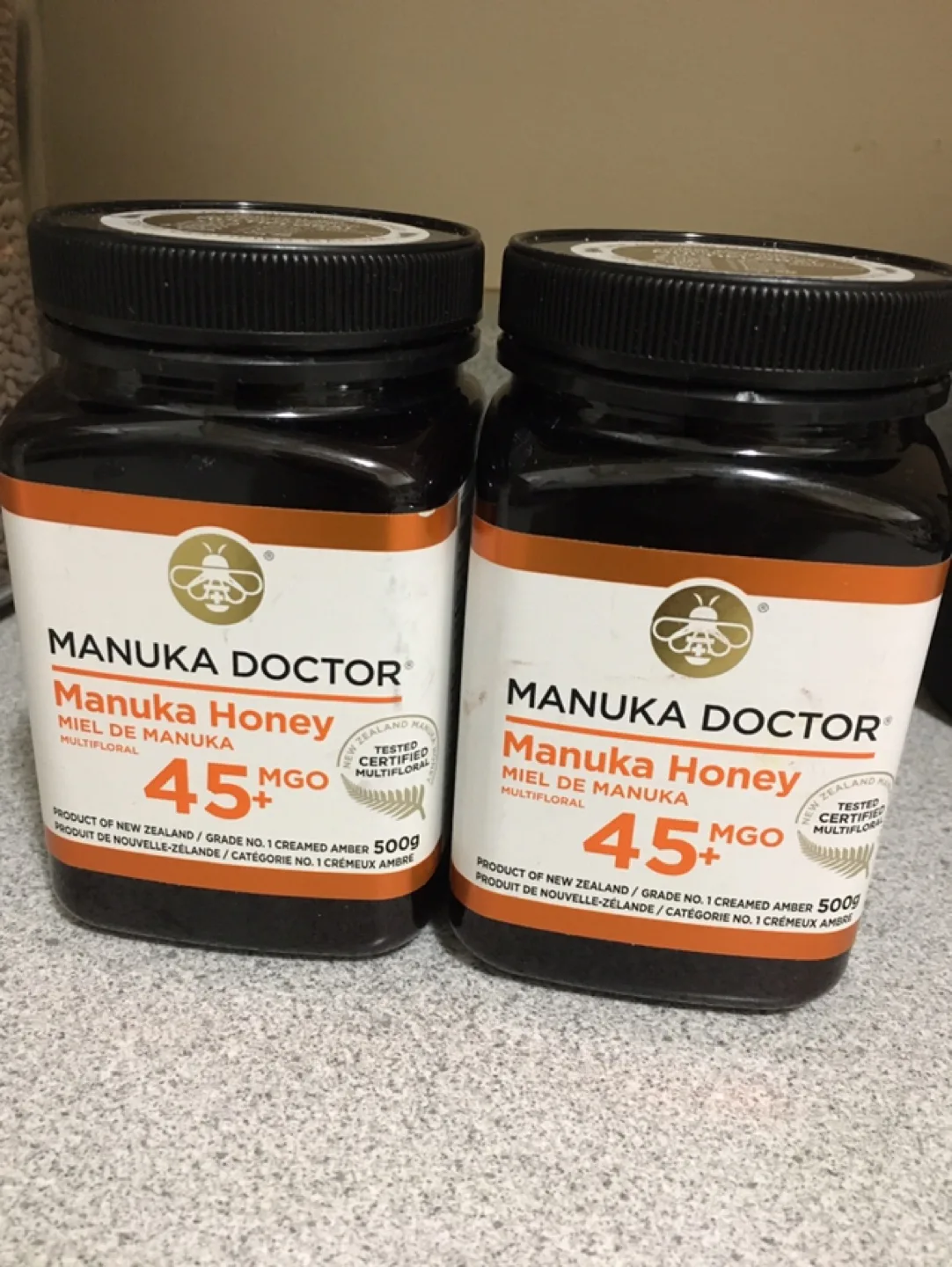 Manuka Doctor Honey 45+ MGO, 500g thumbnail