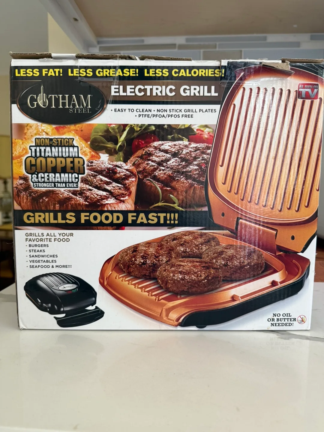 Gotham Steel Electric Grill thumbnail