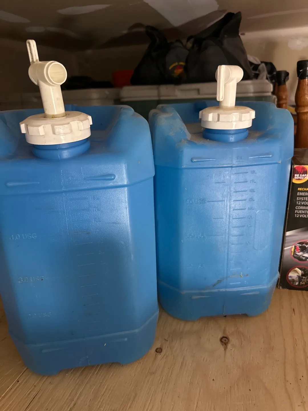 Blue 4-Gallon BPA-Free Water Container thumbnail