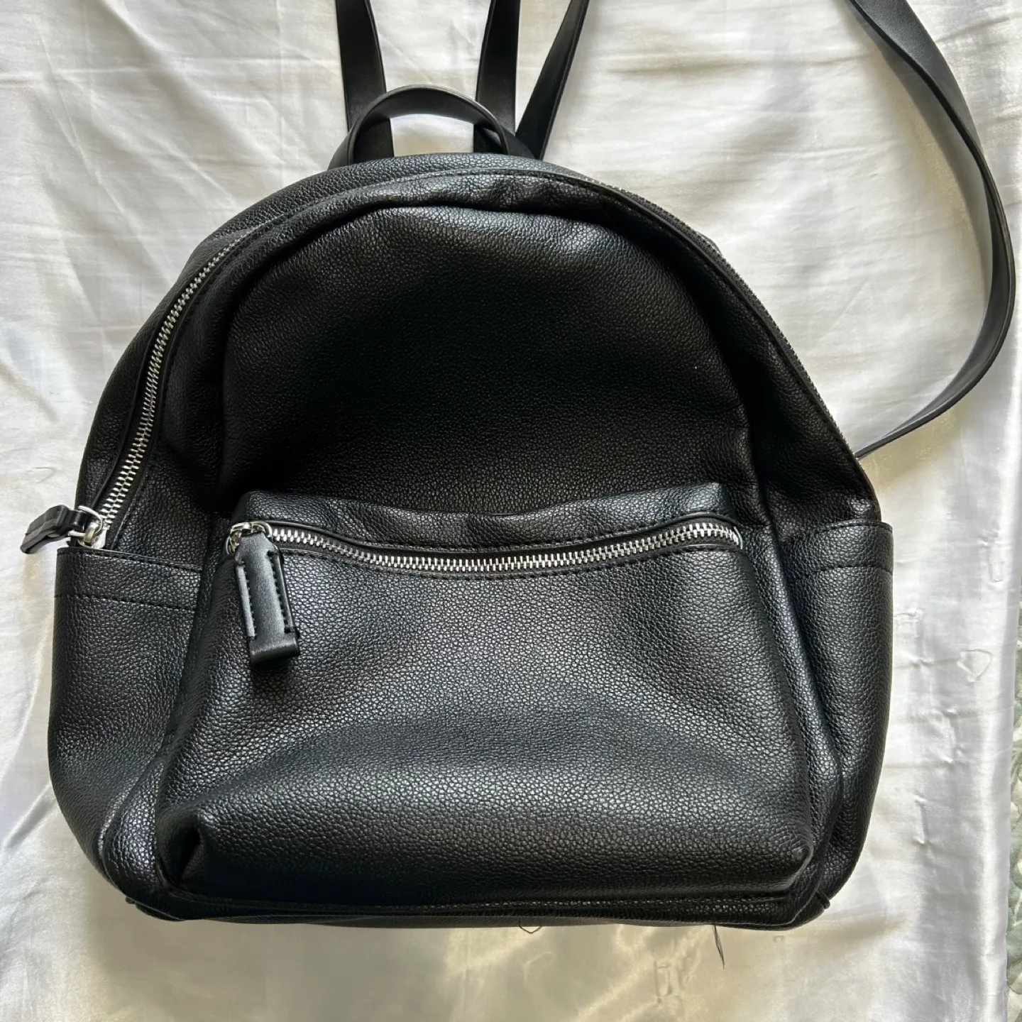 Parfois Black Mini Backpack