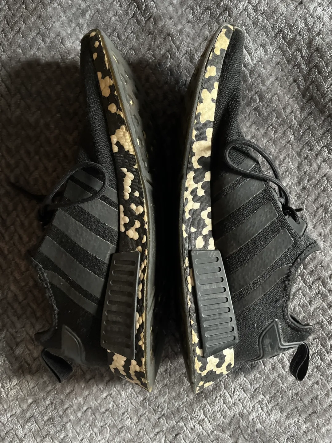 Adidas NMD R1 Black Camo Sneakers image indicator(2)