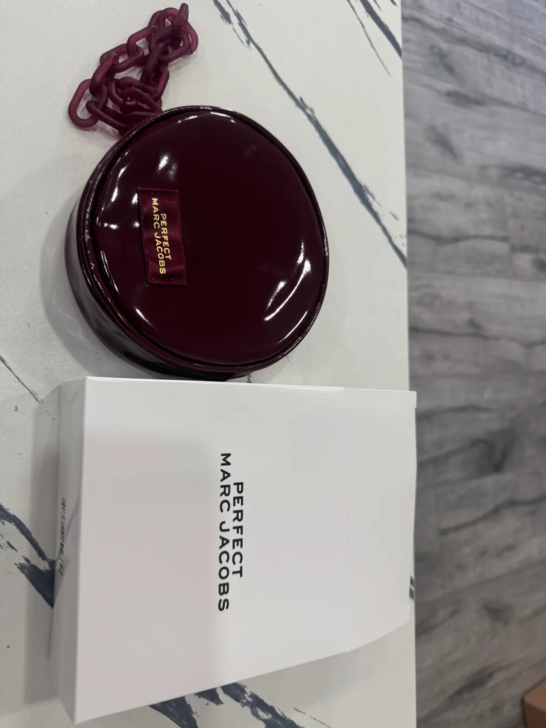 Marc Jacobs Perfect Circle Bag - Burgundy thumbnail