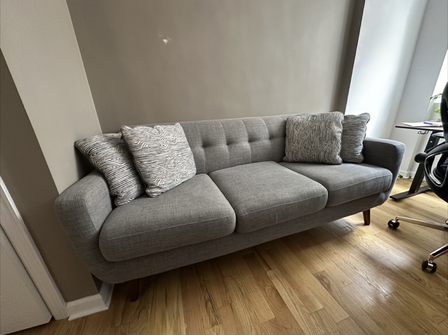 Bettie Gray 80" Sofa from Bob's Discount Furniture