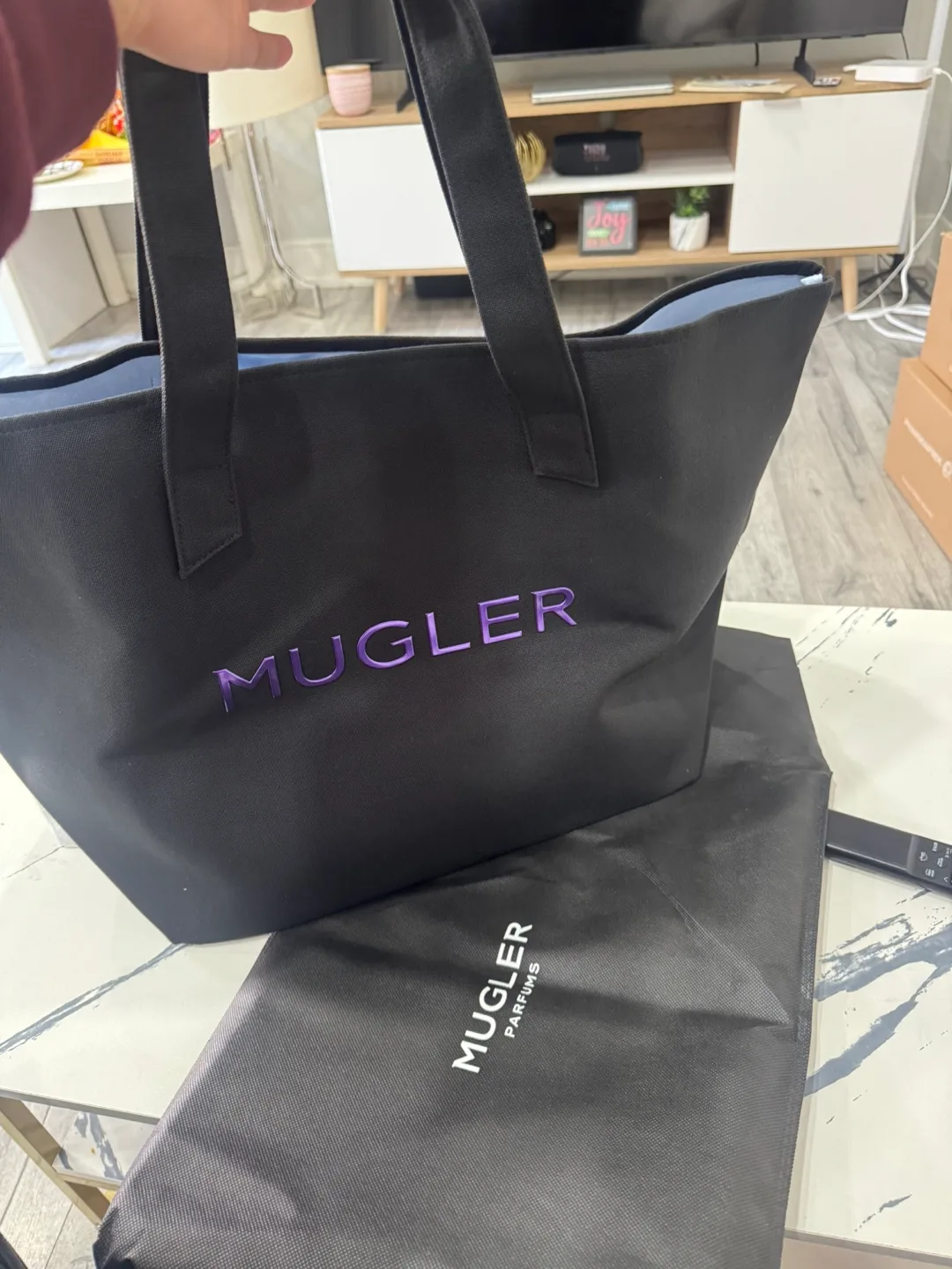 Mugler Black Tote Bag - Brand new thumbnail