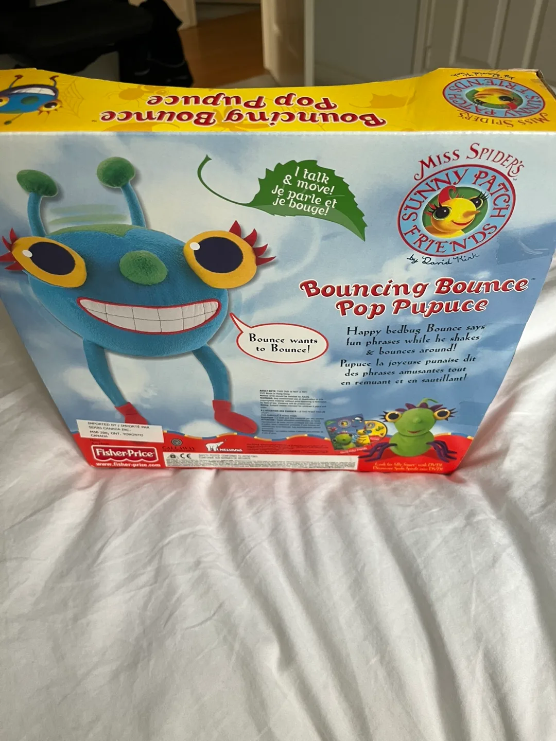 Fisher-Price Miss Spider Bouncing Bounce Pop Pupuce image indicator(3)