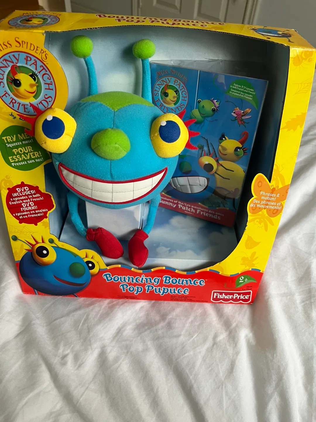 Fisher-Price Miss Spider Bouncing Bounce Pop Pupuce thumbnail