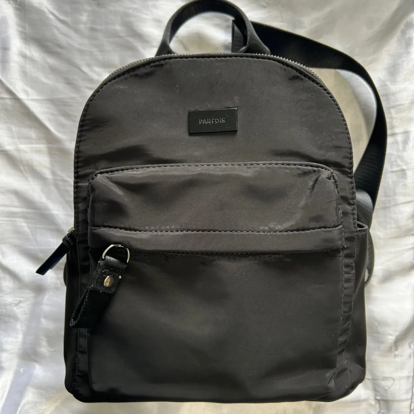 Parfois Black Mini Backpack