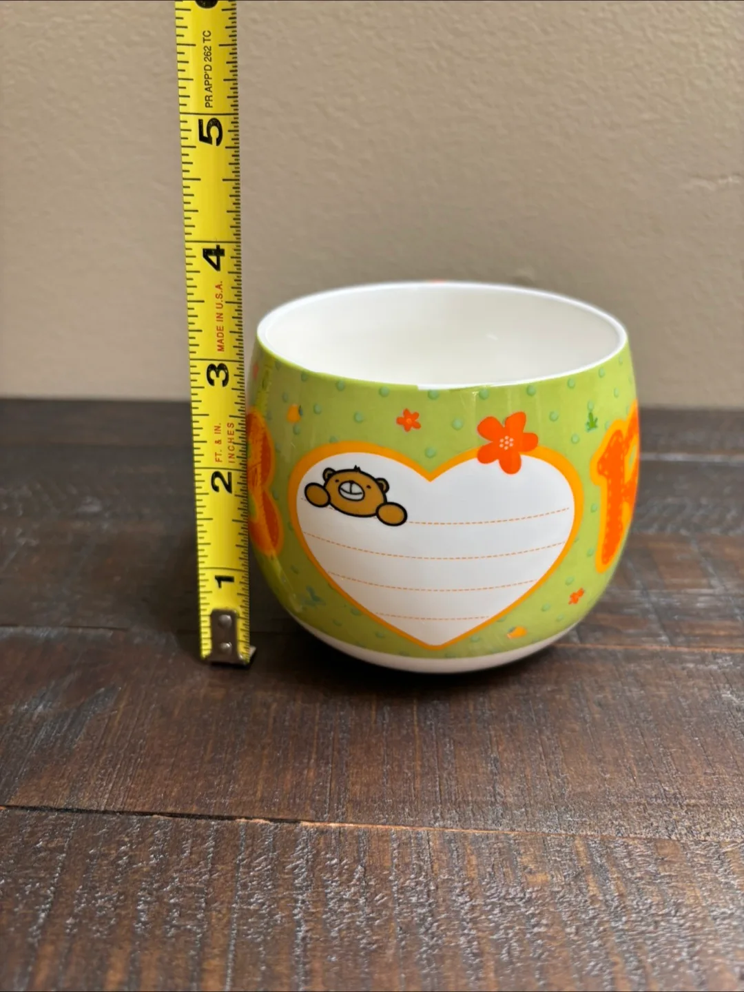 cute Green Bear Mug image indicator(2)