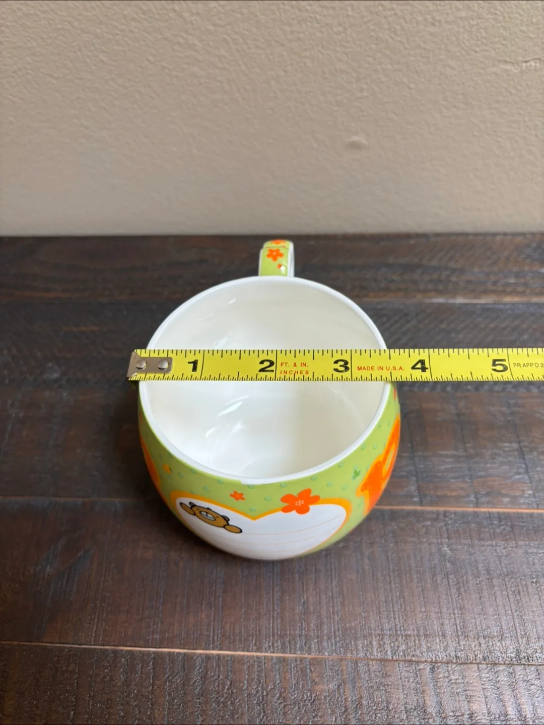 cute Green Bear Mug image indicator(3)