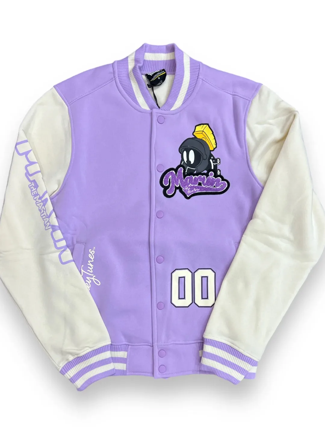 Looney Tunes Marvin the Martian Varsity Jacket thumbnail