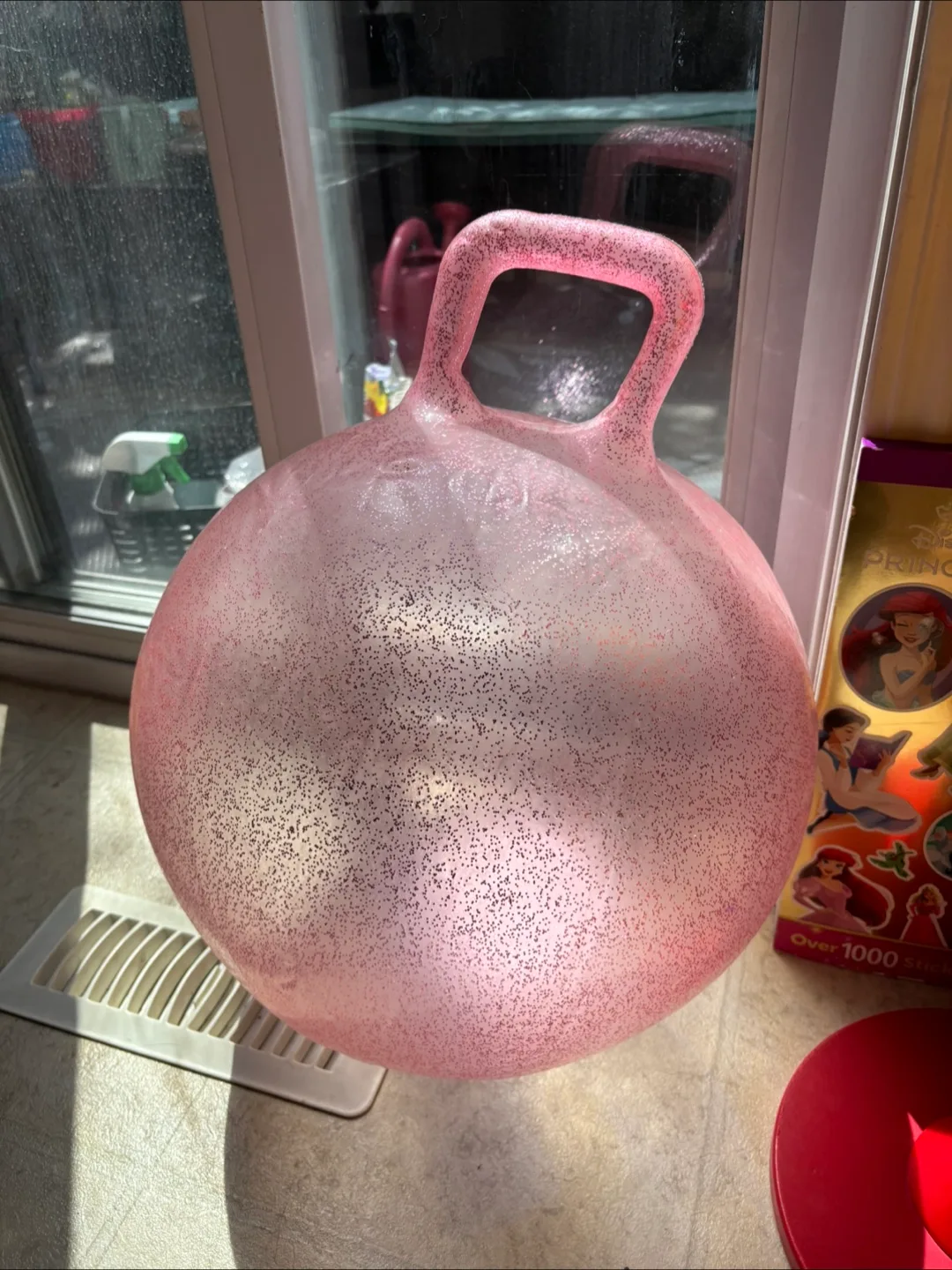 Pink Glitter Hop Ball thumbnail