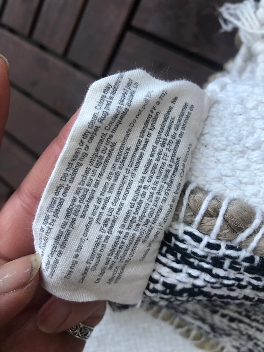 Natural Elegance Home Cotton/Jute Rug image indicator(4)