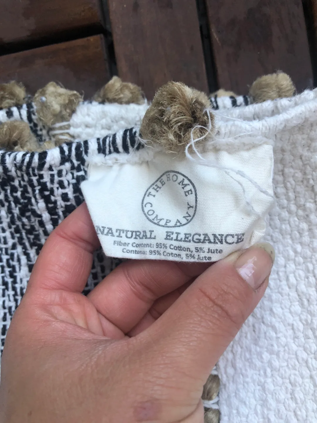 Natural Elegance Home Cotton/Jute Rug image indicator(3)