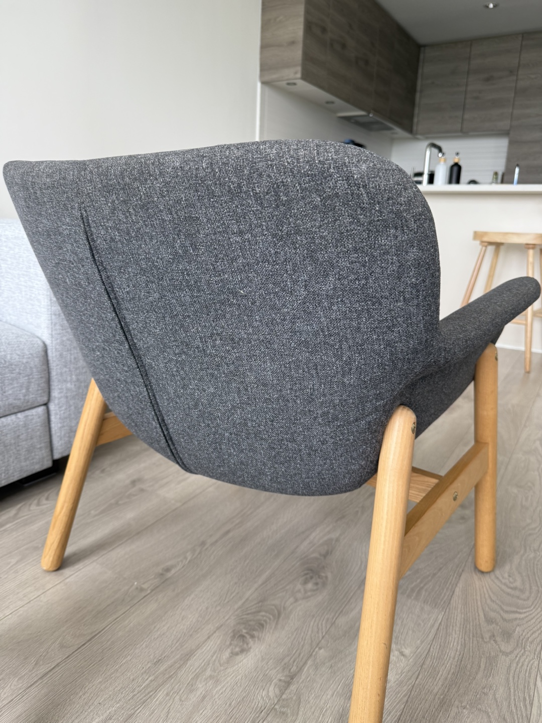IKEA Accent Chair- Dark Grey - photo 4