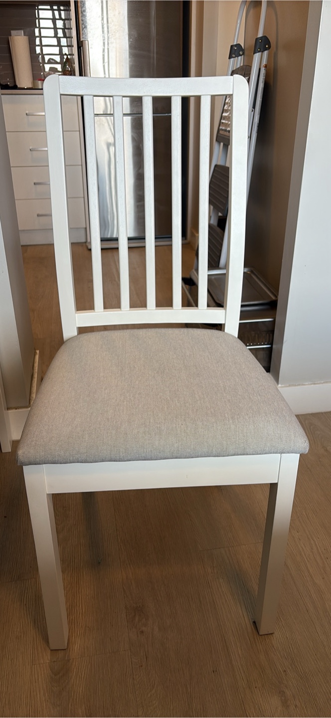 Ikea extendable dining table with 2 chairs - photo 3