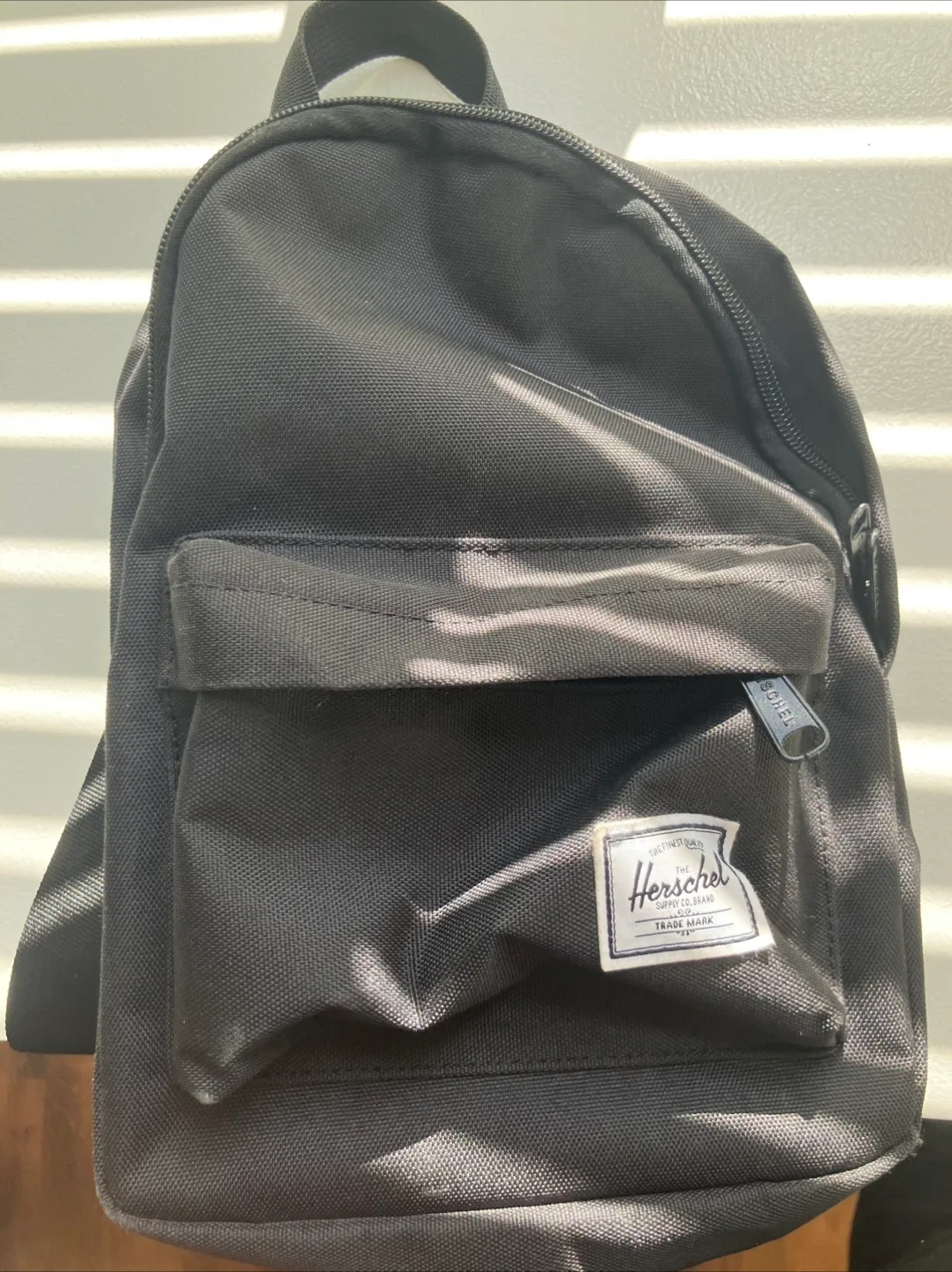 Mini Herschel Black Backpack thumbnail