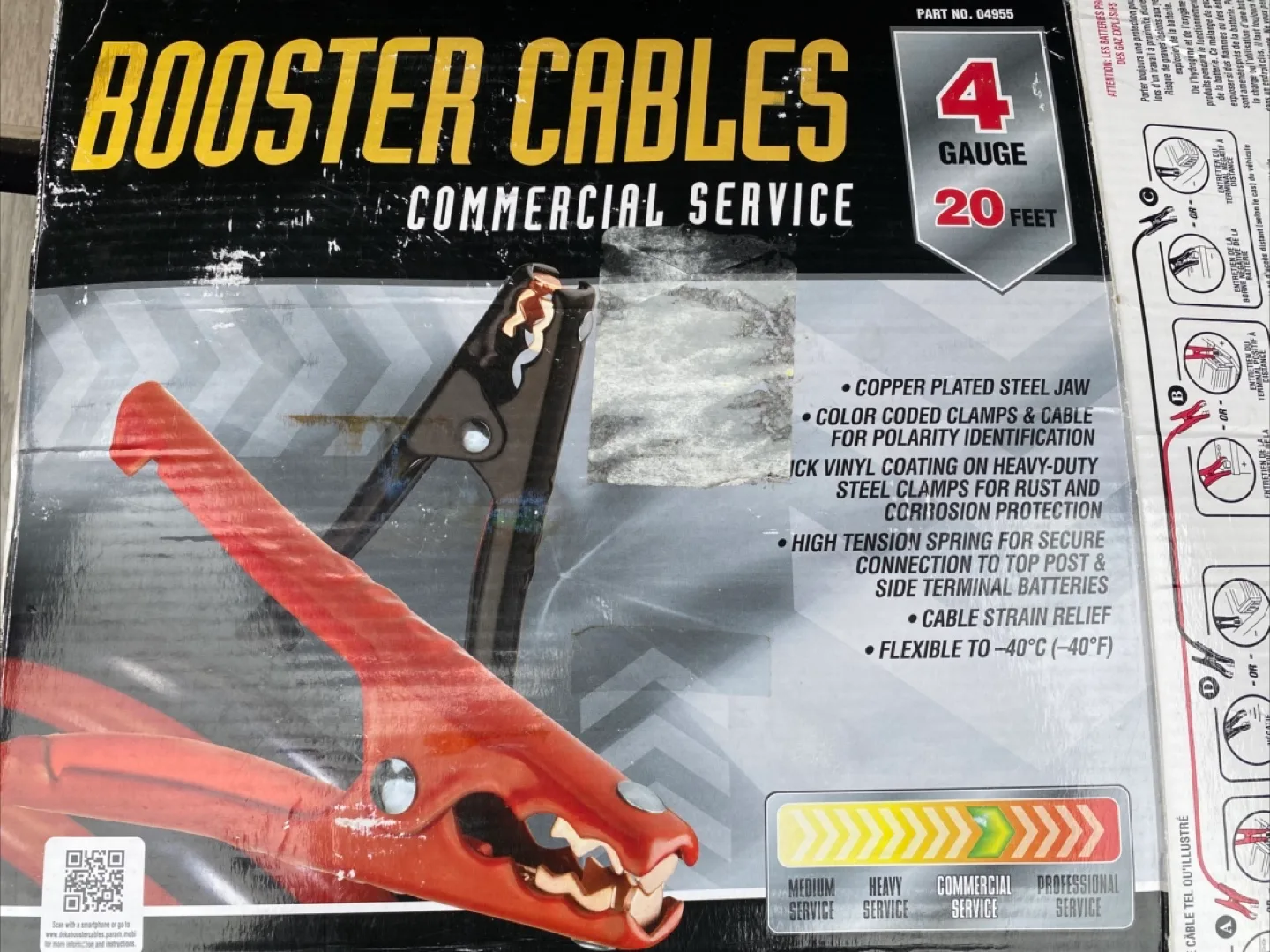 HEAVY DUTY BOOSTER CABLES thumbnail