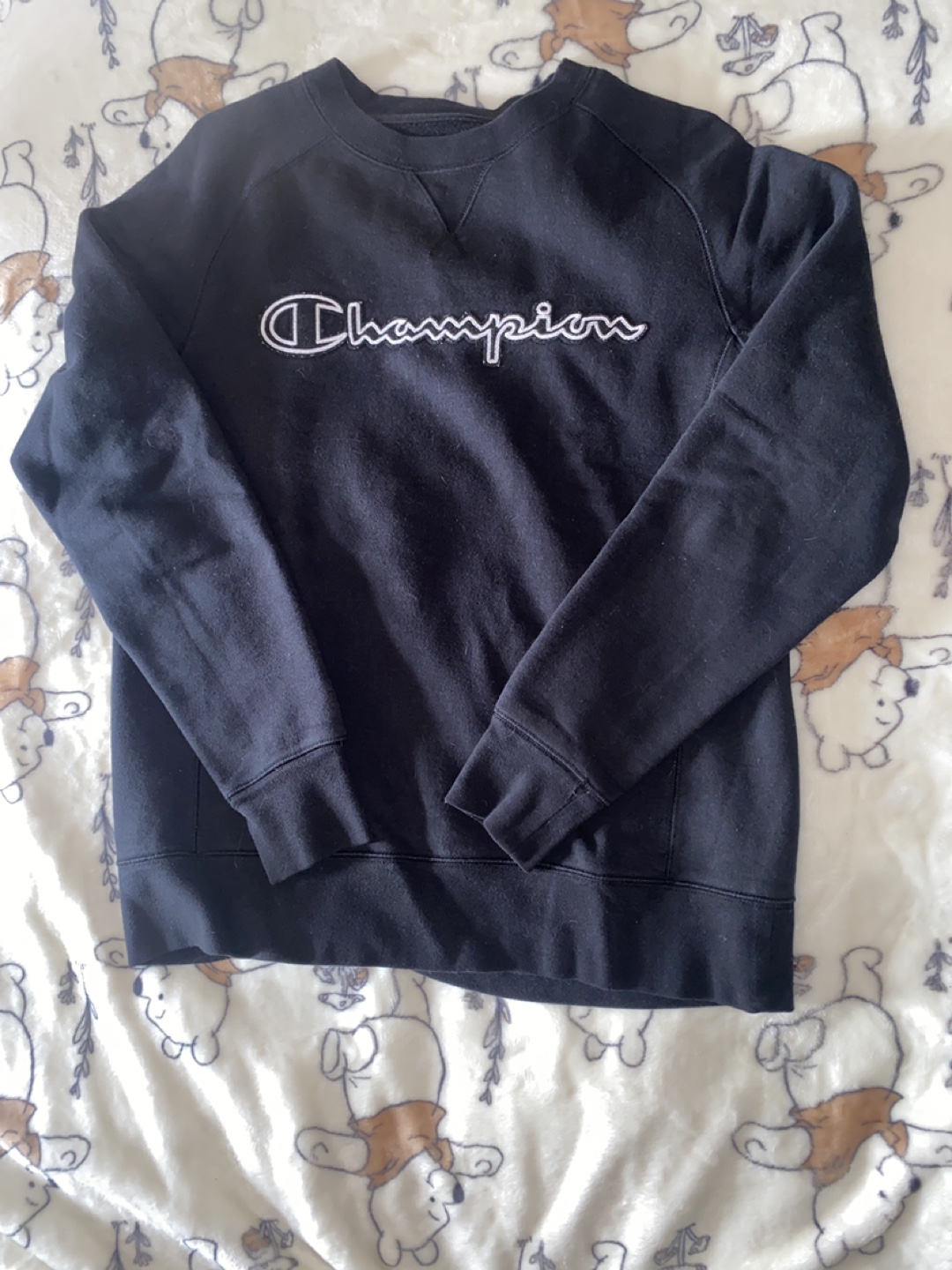 Champion Black Crewneck - Size Small - photo 2