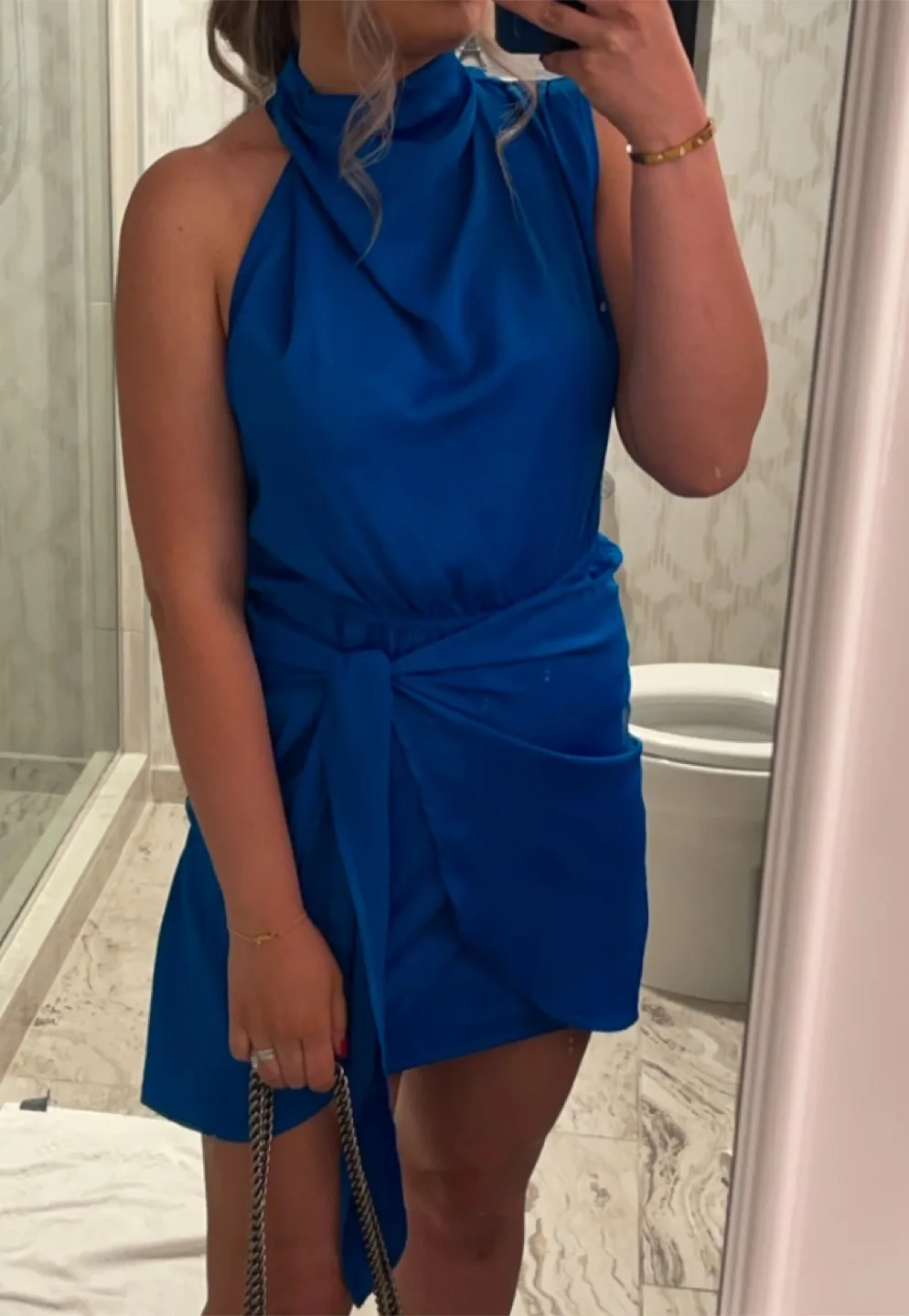 Blue Mini Dress thumbnail