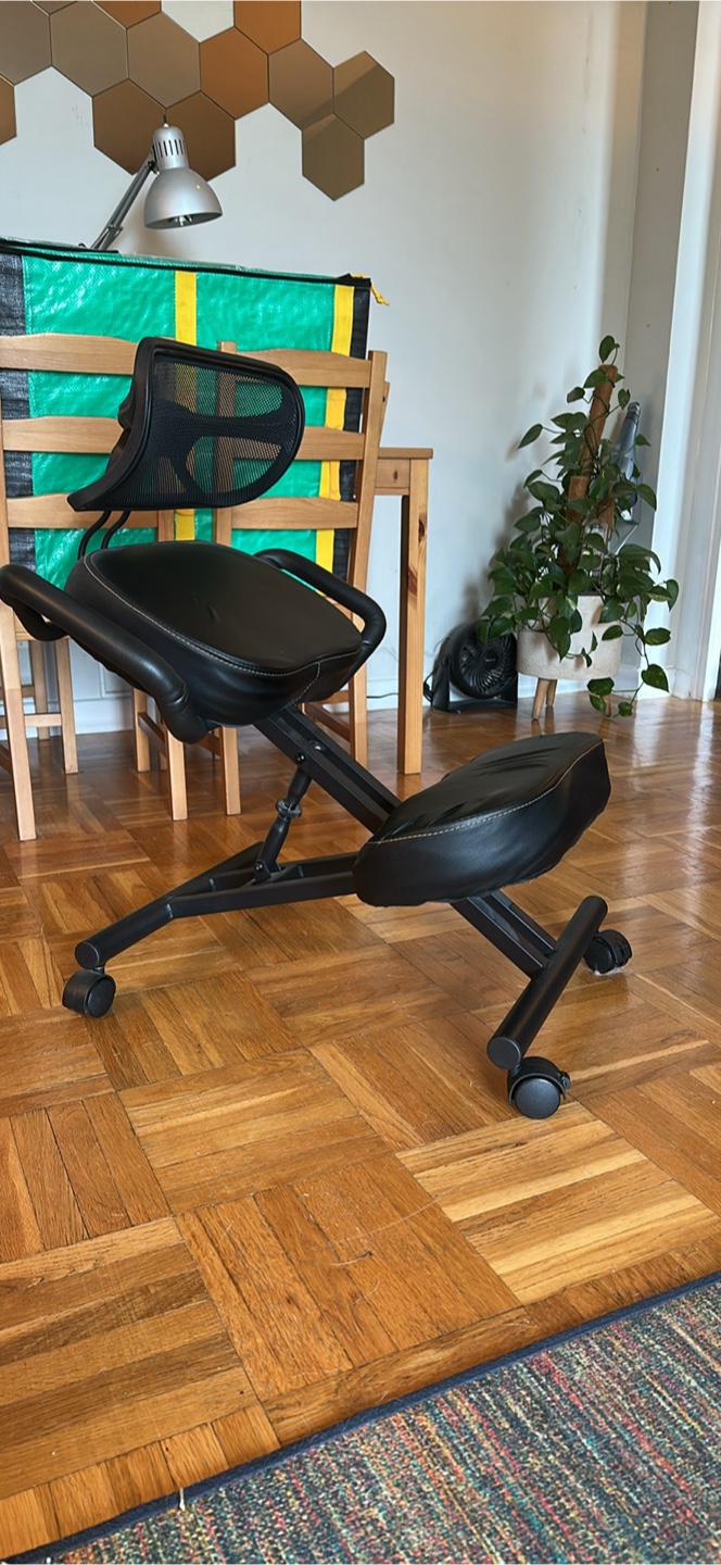 Ergonomic Kneeling Chair w/ Back Support – $45 OBO