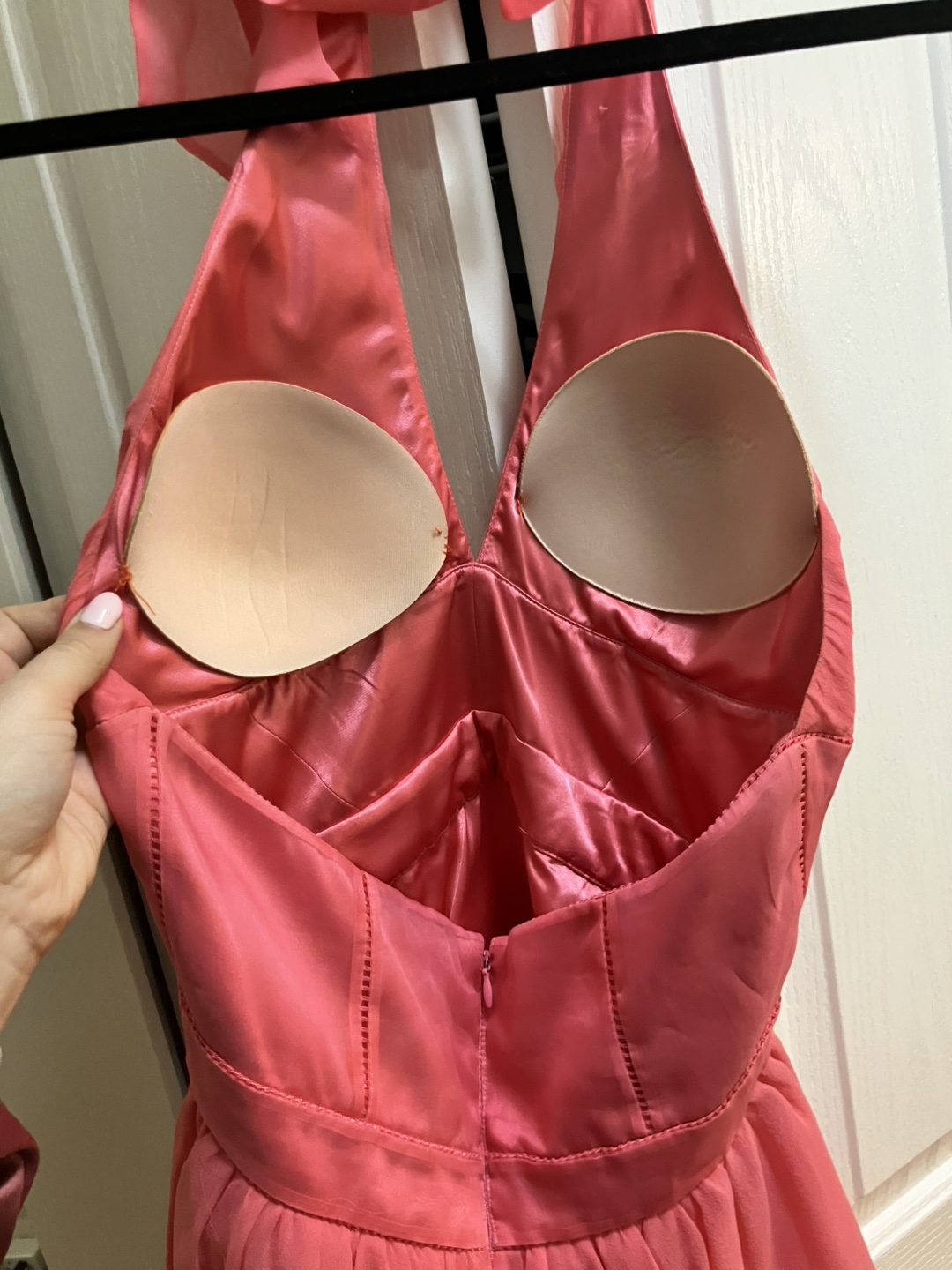 Pink Bebe Halter Dress - photo 3
