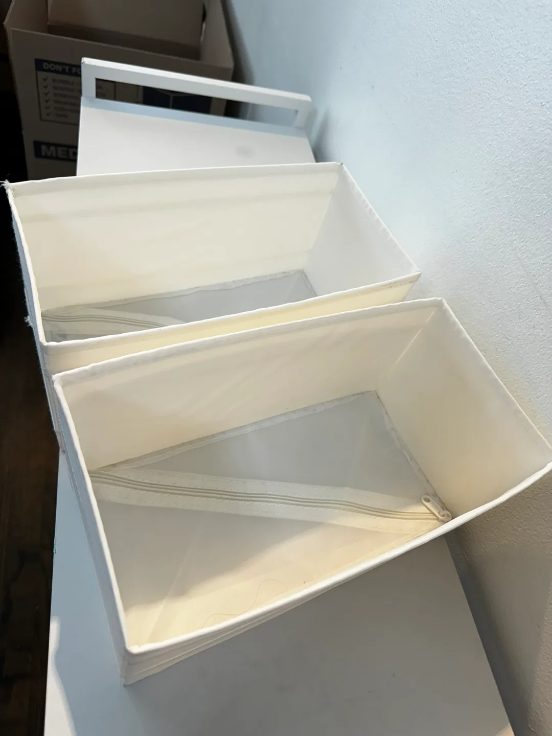 IKEA Drona Box - White (Set of 2) thumbnail