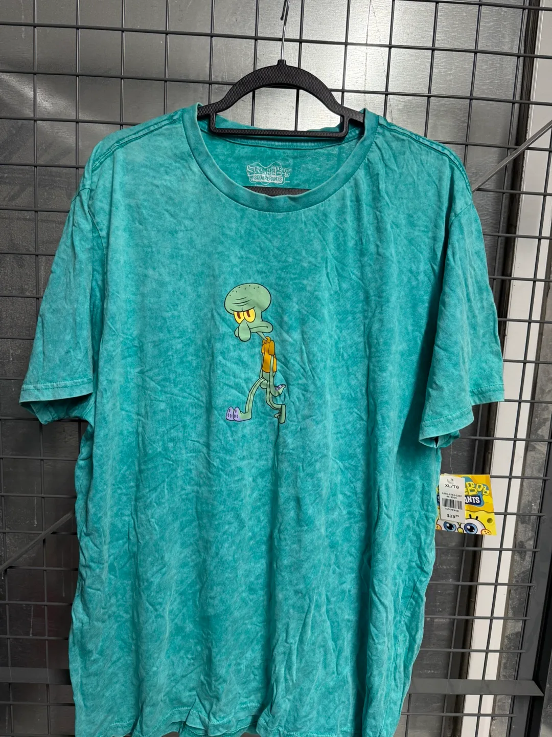 Spongebob Squarepants Squidward T-Shirt XL/TG thumbnail