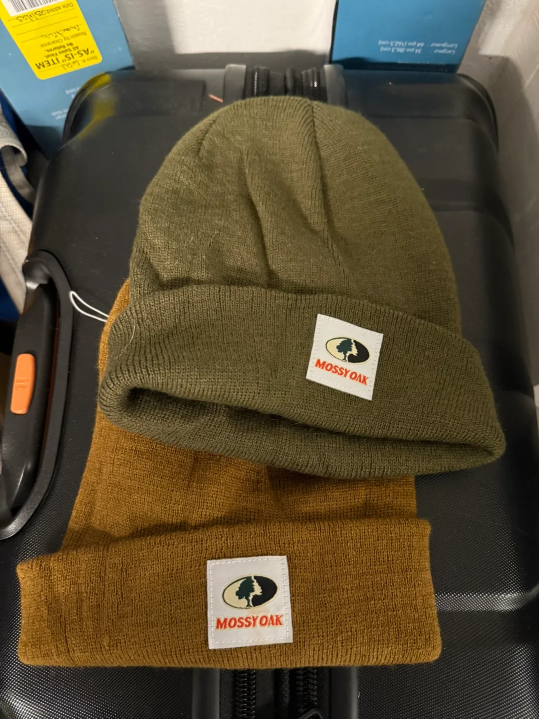 Mossy Oak Beanies - Brown & Green thumbnail