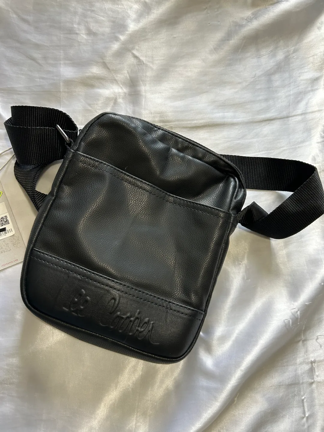 Lee Cooper East London Black Crossbody Bag