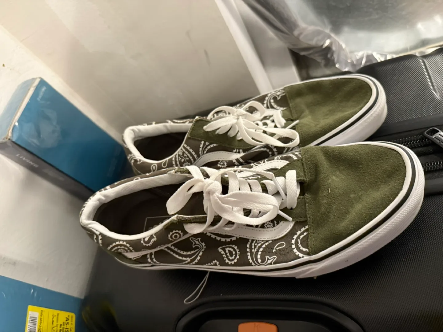 Vans Old Skool Olive Paisley - Men's US 10 thumbnail