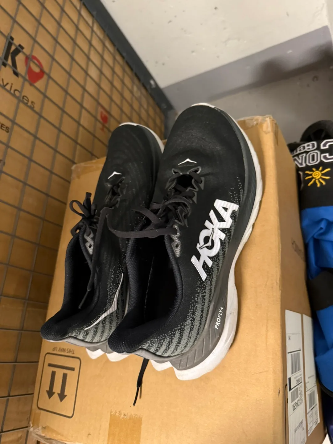 Hoka Profly 4 Black Running Shoes thumbnail