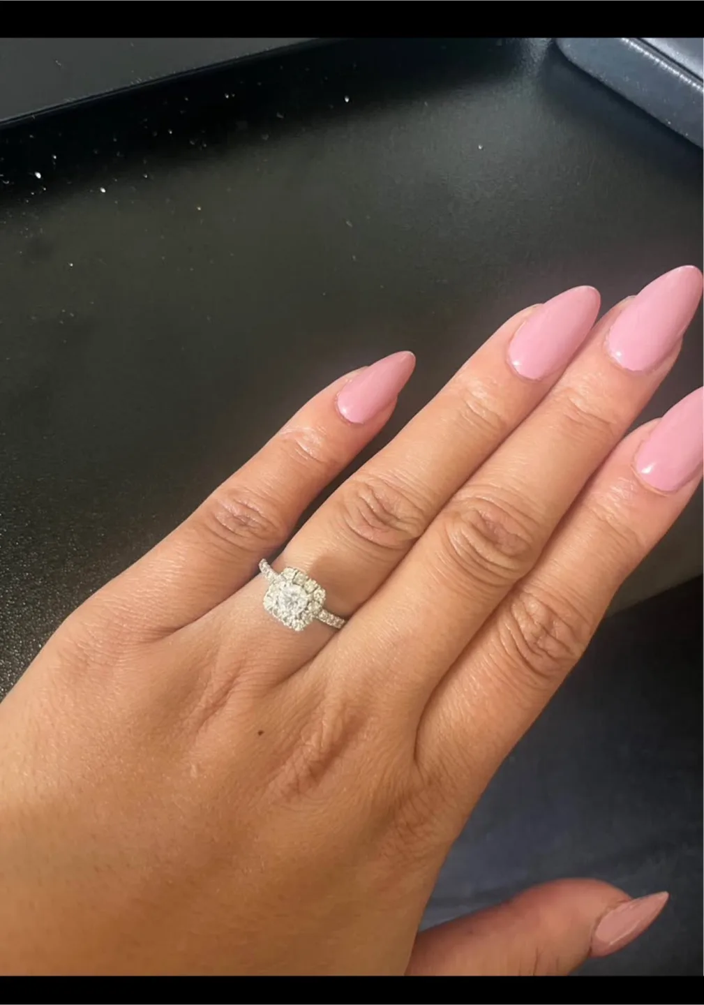 Michael Hill Diamond Cluster Bridal Set thumbnail