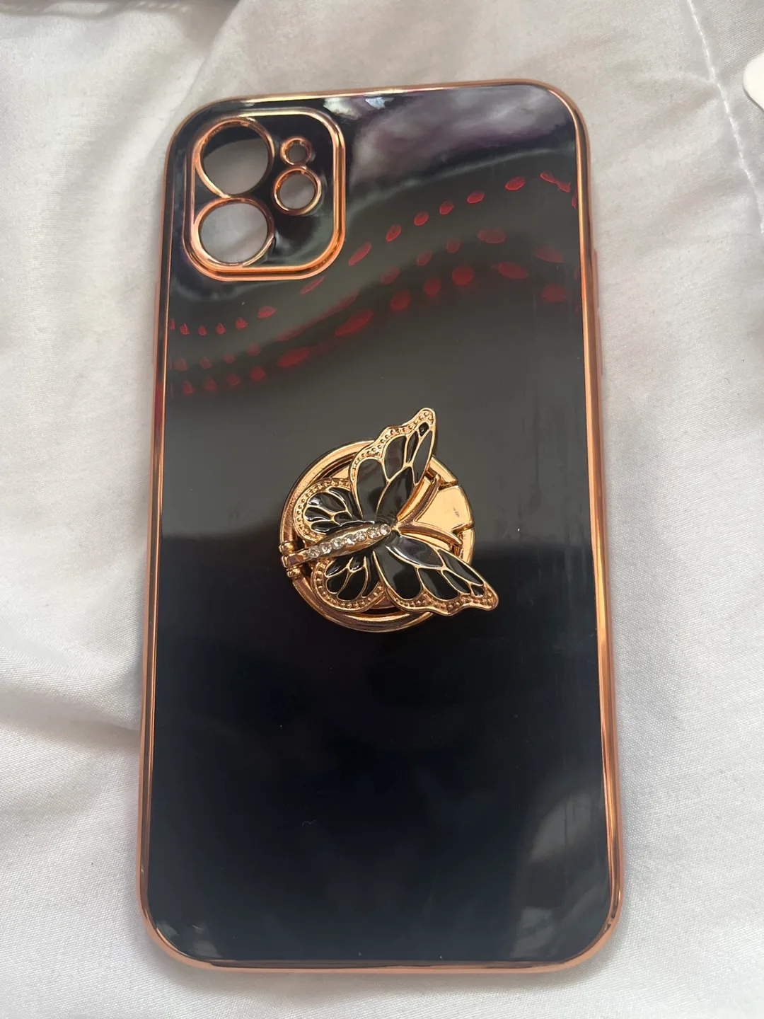 iPhone 11 Case with Butterfly Ring Holder thumbnail