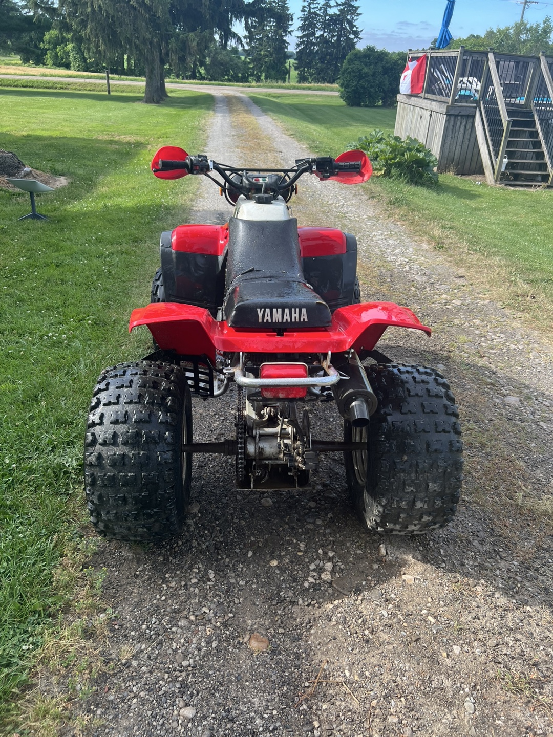 Yamaha warrior 350 race quad - photo 3