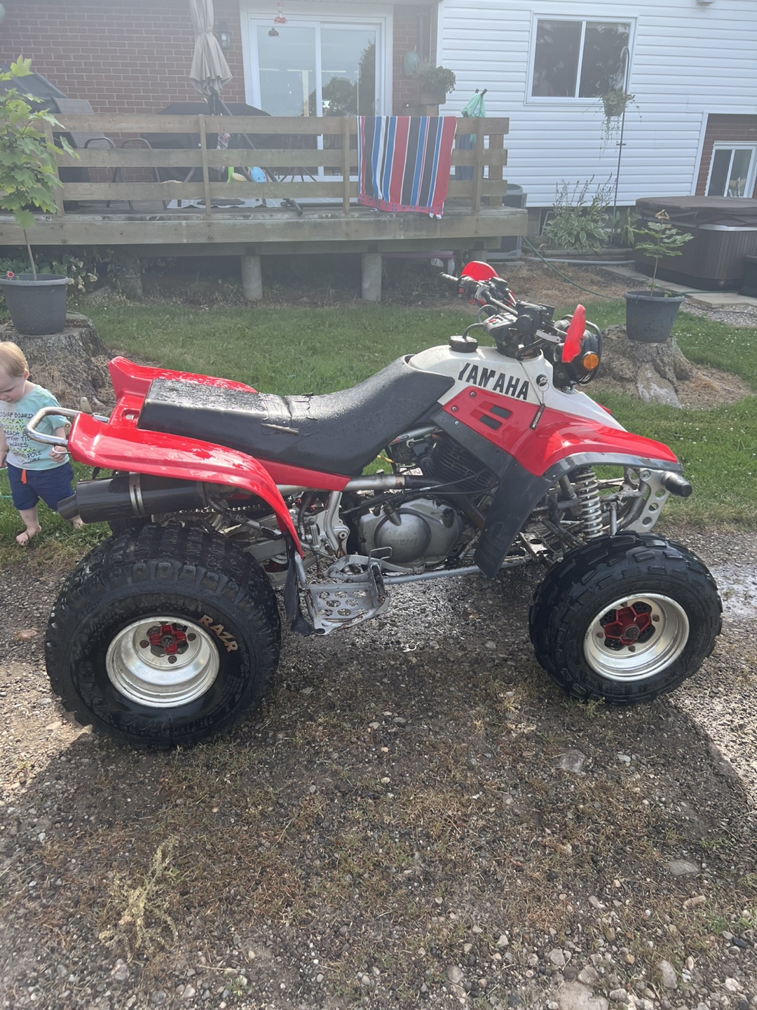 Yamaha warrior 350 race quad - photo 4