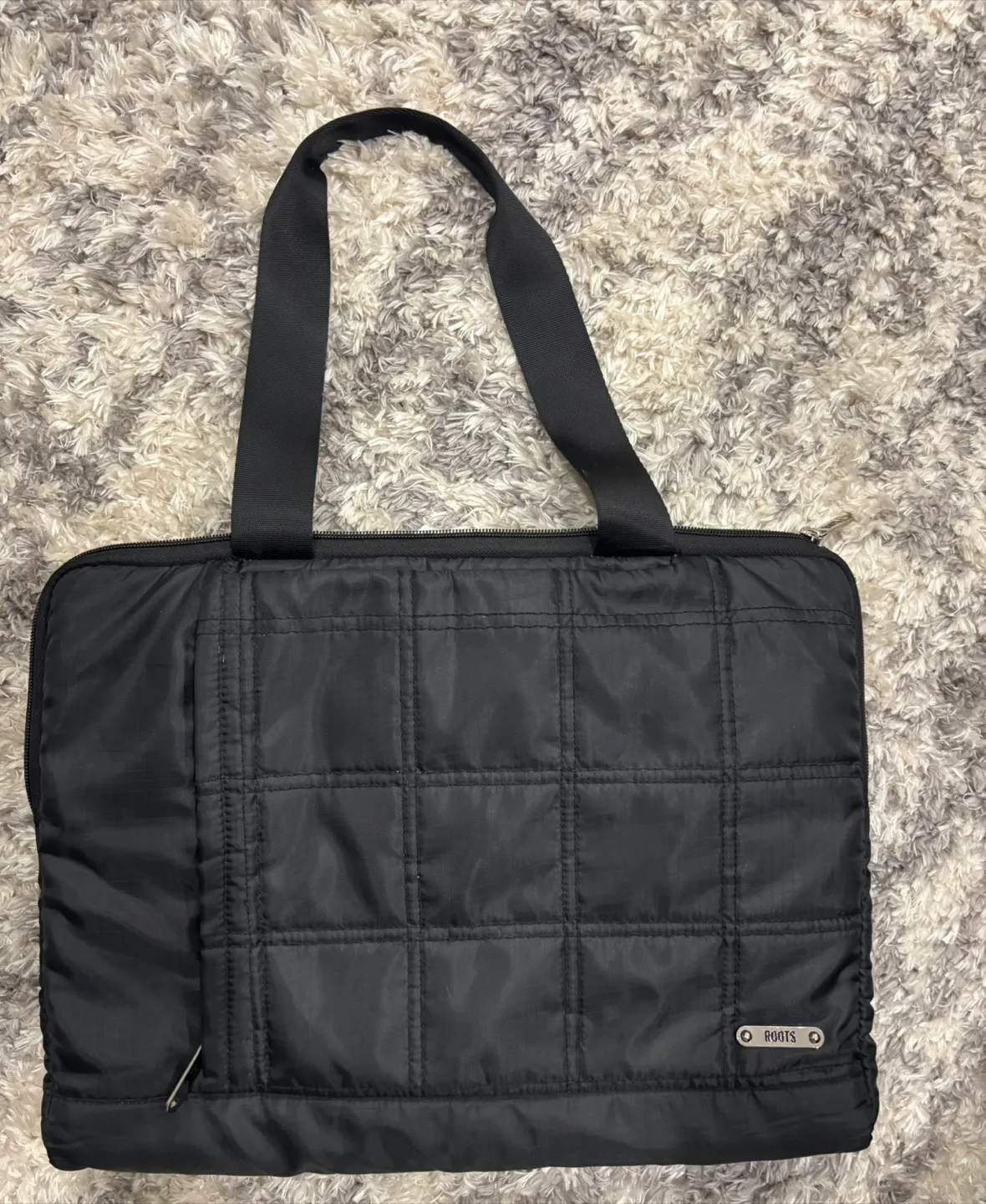 Roots Black Laptop Bag thumbnail