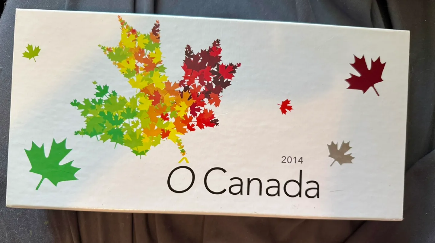 2014 Royal Canadian Mint $10 Fine Silver Coin Set thumbnail